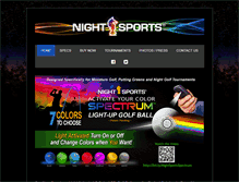 Tablet Screenshot of nightsportsusa.com
